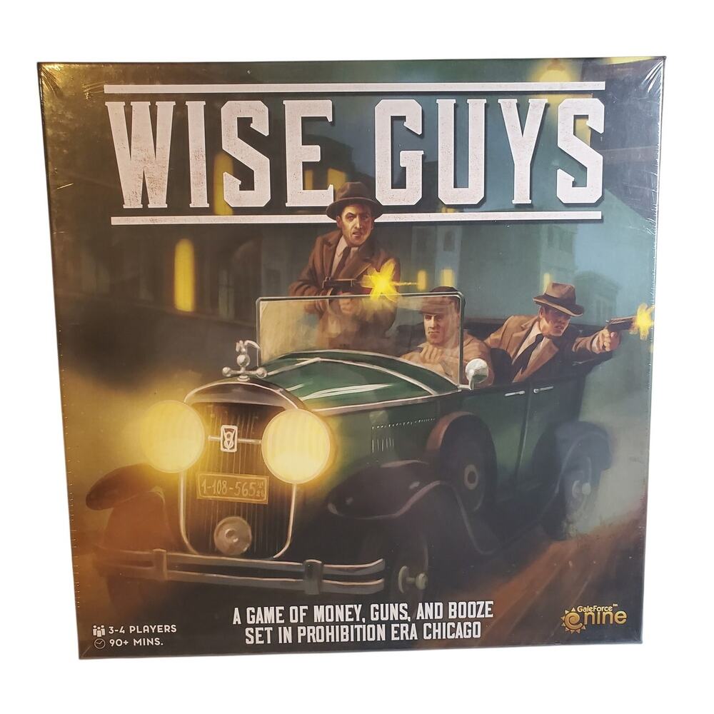 Wise Guys Board Game - 3-4 Players